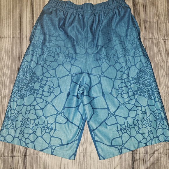Nike Blue Patterned Men's Shorts - Picture 5 of 10